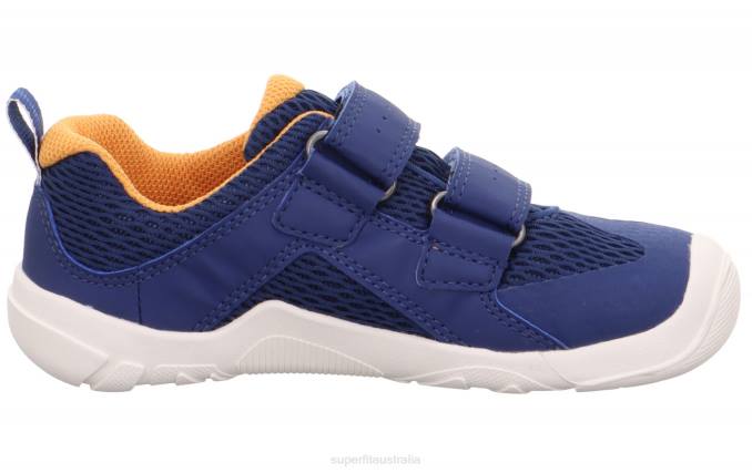 Superfit Blue/Orange Babies TRACE - Sneakers low with Velcro Fastener Z6Z8540
