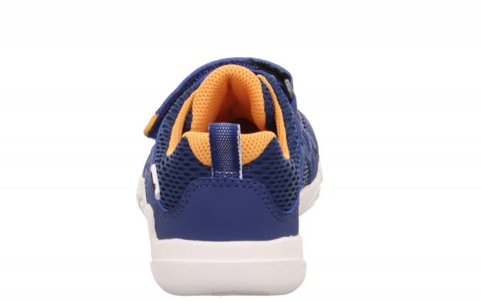 Superfit Blue/Orange Babies TRACE - Sneakers low with Velcro Fastener Z6Z8540