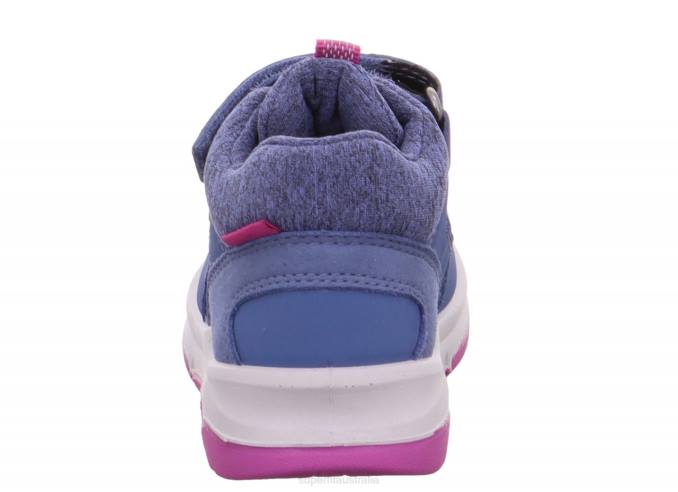 Superfit Blue/Pink Babies COOPER - Sneakers low with Velcro Fastener Z6Z8370