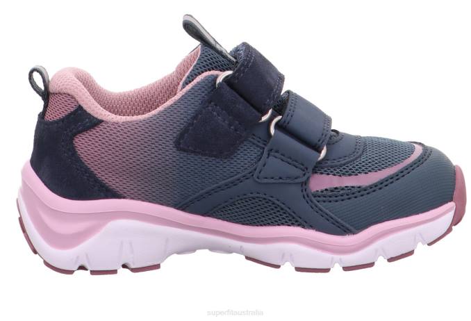 Superfit Blue/Pink Babies SPORT5 - Sneakers low with Velcro Fastener Z6Z8349