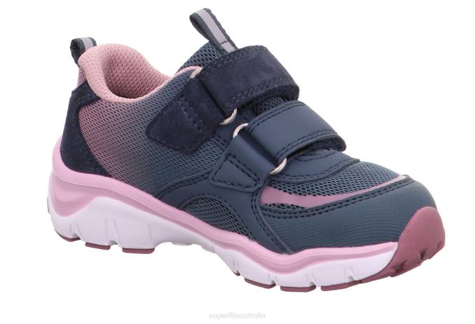 Superfit Blue/Pink Babies SPORT5 - Sneakers low with Velcro Fastener Z6Z8349