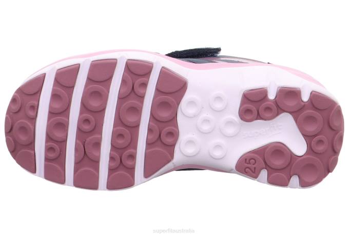 Superfit Blue/Pink Babies SPORT5 - Sneakers low with Velcro Fastener Z6Z8349