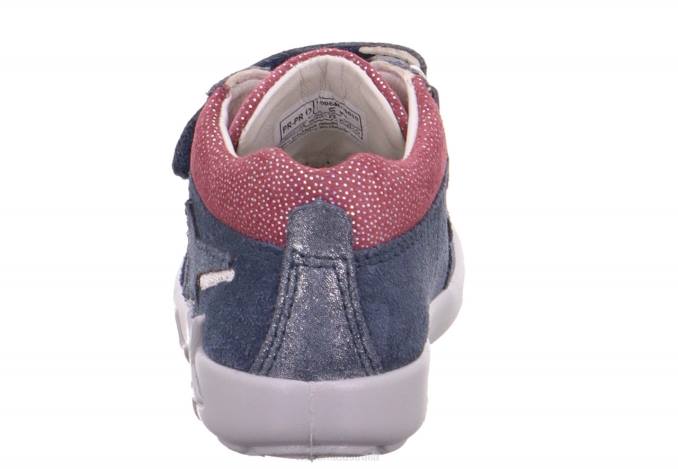 Superfit Blue/Pink Babies STARLIGHT - Sneakers low with Velcro Fastener Z6Z8386