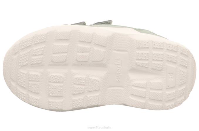 Superfit Light Green Babies RUSH - Sneakers low with Velcro Fastener Z6Z8272