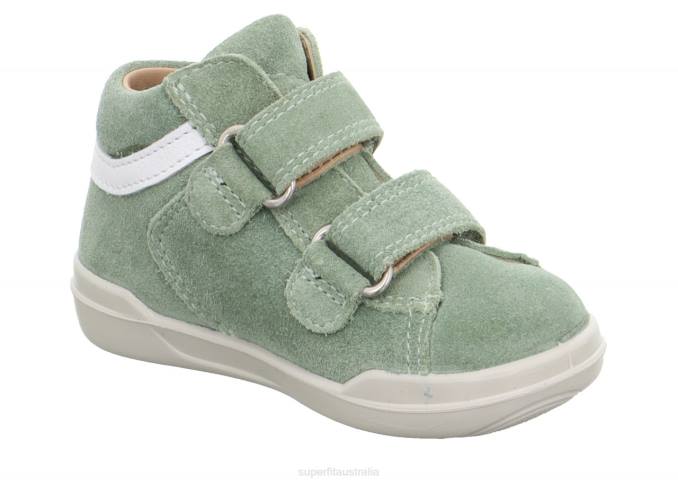 Superfit Light Green/White Babies SUPERFREE - Sneakers low with Velcro Fastener Z6Z8300