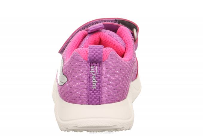 Superfit Purple/Pink Babies RUSH - Sneakers low with Velcro Fastener Z6Z8241