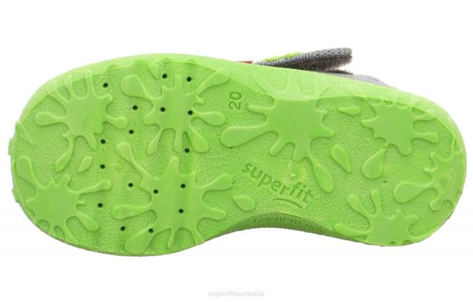 Superfit Grey Babies SPOTTY - Slipper with Velcro Fastener Z6Z81