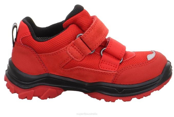 Superfit Red/Black Toddlers JUPITER - Sneakers low with Velcro Fastener Z6Z8726