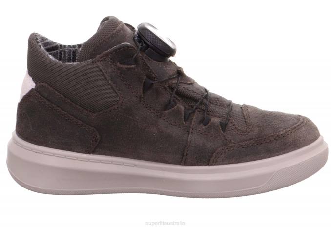 Superfit Brown Toddlers COSMO - Sneakers high with BOA Fit System Z6Z8840