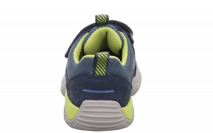 Superfit Blue/Light Green Toddlers STORM - Sneakers low with Velcro Fastener Z6Z8834
