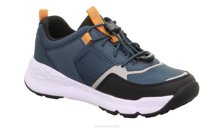 Superfit Blue/Orange Toddlers FREE RIDE - Sneakers low with Quick release fastener Z6Z8895