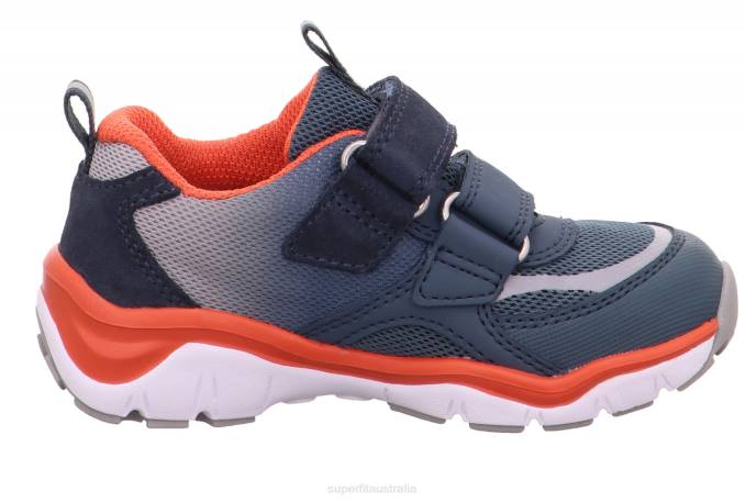 Superfit Blue/Red Toddlers SPORT5 - Sneakers low with Velcro Fastener Z6Z8808