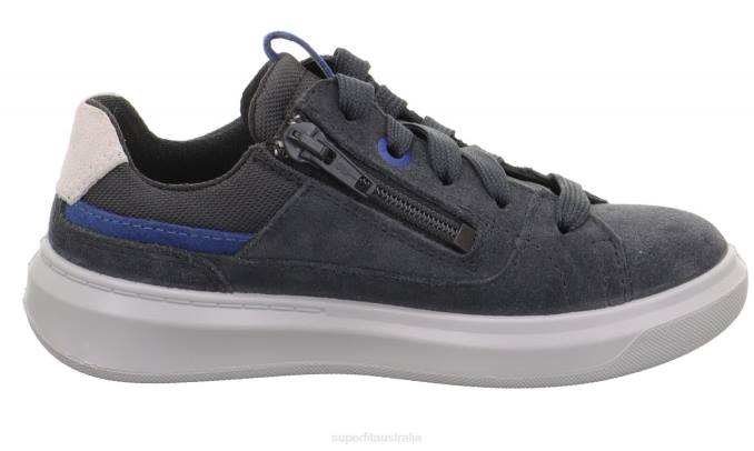 Superfit Grey/Blue Toddlers COSMO - Sneakers low with Lacing Z6Z8793