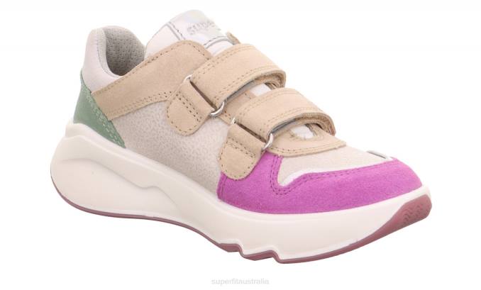 Superfit Multi Colour Toddlers MELODY - Sneakers low with Velcro Fastener Z6Z8782