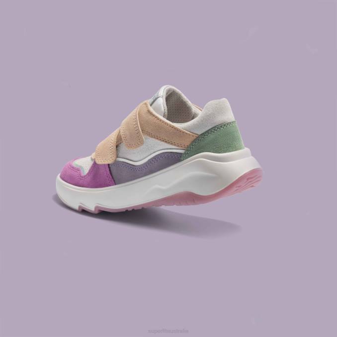 Superfit Multi Colour Toddlers MELODY - Sneakers low with Velcro Fastener Z6Z8782