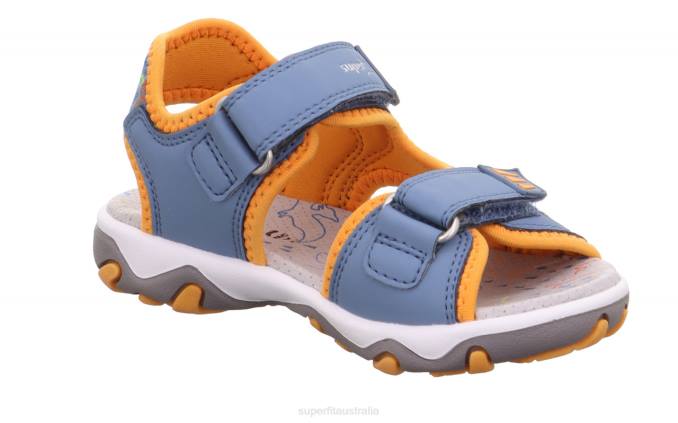 Superfit Blue/Orange Toddlers MIKE 3.0 - Sandal with Velcro Fastener Z6Z8647