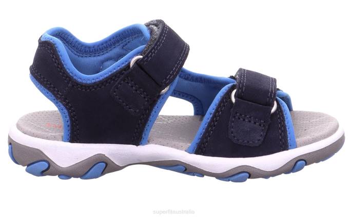 Superfit Blue/Turquoise Toddlers MIKE 3.0 - Sandal with Velcro Fastener Z6Z8628