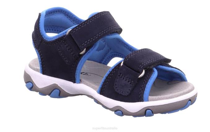 Superfit Blue/Turquoise Toddlers MIKE 3.0 - Sandal with Velcro Fastener Z6Z8628