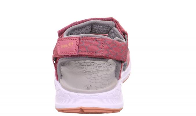 Superfit Pink/Orange Toddlers CRISS CROSS - Sandal with Velcro Fastener Z6Z8635